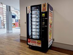 蓝冠注册奥兰治维尔镇推出健康食品自动售货机